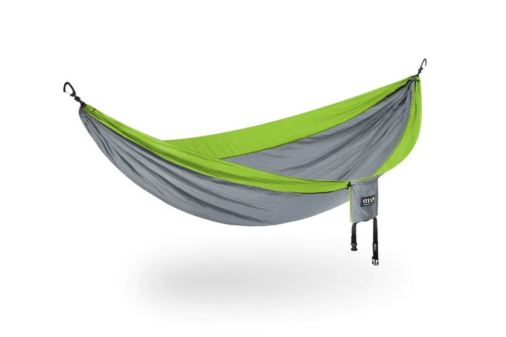 NEW Eagles Nest Outfitters SingleNest 1 Person Hammock Chartreuse Gray ENO